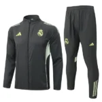 Real Madrid Survêtements Coupe-vent 2025 2026 Vert - Real Madrid Survêtements Pas Cher | maillotdefootpersonnalise