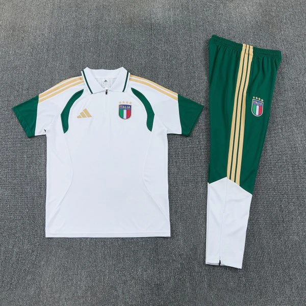 Italie Ensemble 2026 Blanc - Italie Pas Cher | maillotdefootpersonnalise
