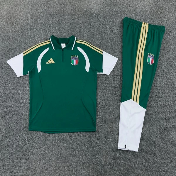 Italie Ensemble 2026 Vert - Italie Pas Cher | maillotdefootpersonnalise