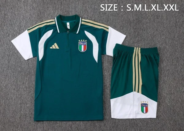 Italie Ensemble 2026 Vert - Italie Pas Cher | maillotdefootpersonnalise