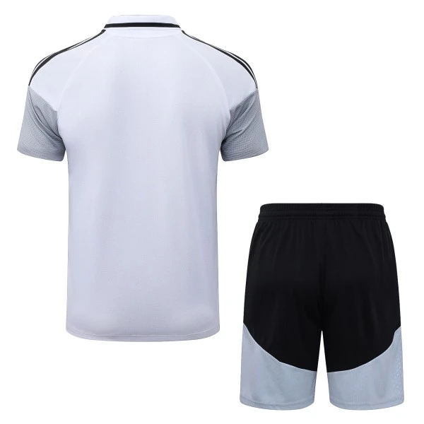 Real Madrid Ensemble 2026 2027 Gris - Survêtements Real Madrid | maillotdefootpersonnalise