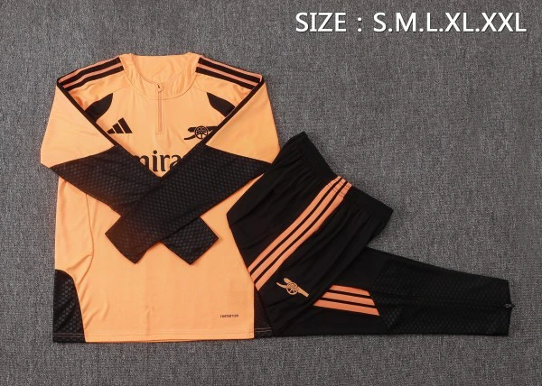 Arsenal Survêtements Survêtement 2026 2027 Orange - Survêtement Arsenal Survêtements | maillotdefootpersonnalise