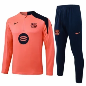 FC Barcelone Survêtements Survêtement 2025 2026 Orange - Survêtement FC Barcelone Survêtements | maillotdefootpersonnalise