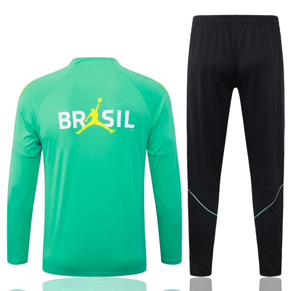 Brésil Survêtements Survêtement 2026 Vert - Survêtement Brésil Survêtements | maillotdefootpersonnalise