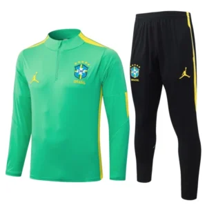 Brésil Survêtements Survêtement 2026 Vert - Survêtement Brésil Survêtements | maillotdefootpersonnalise