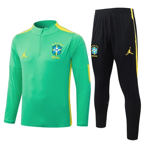 Brésil Survêtements Survêtement 2026 Vert - Survêtement Brésil Survêtements | maillotdefootpersonnalise