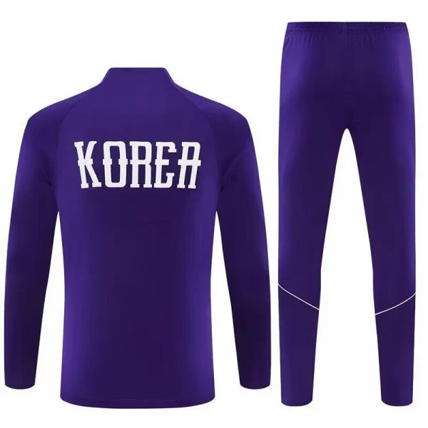 Corée Survêtements Survêtement 2026 Violet - Survêtement Corée Survêtements | maillotdefootpersonnalise