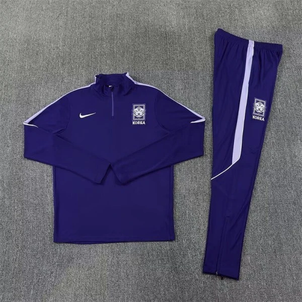 Corée Survêtements Survêtement 2026 Violet - Survêtement Corée Survêtements | maillotdefootpersonnalise