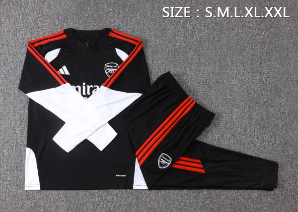 Arsenal Enfant Survêtement 2026 2027 Noir - Survêtement Arsenal Enfant | maillotdefootpersonnalise
