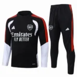Arsenal Enfant Survêtement 2026 2027 Noir - Survêtement Arsenal Enfant | maillotdefootpersonnalise