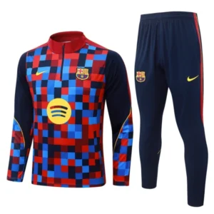 FC Barcelone Enfant Survêtement 2026 2027 Rouge - Survêtement FC Barcelone Enfant | maillotdefootpersonnalise