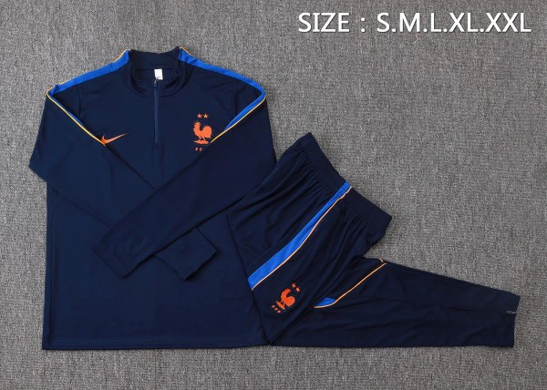 France Survêtements Survêtement 2026 Bleu - Survêtement France Survêtements | maillotdefootpersonnalise