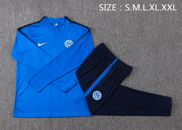 Internazionale Milano Survêtements Survêtement 2026 2027 Bleu - Survêtement Internazionale Milano Survêtements | maillotdefootpersonnalise