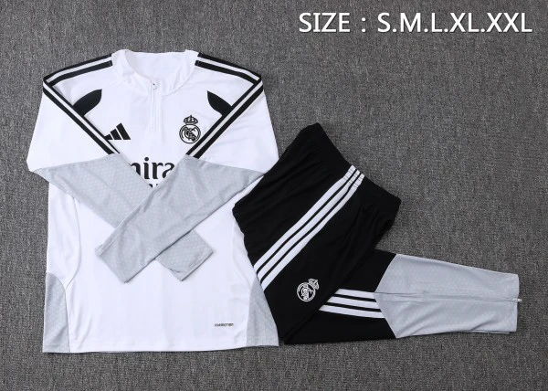 Real Madrid Survêtements Survêtement 2026 2027 Gris - Survêtement Survêtements Real Madrid Survêtements | maillotdefootpersonnalise