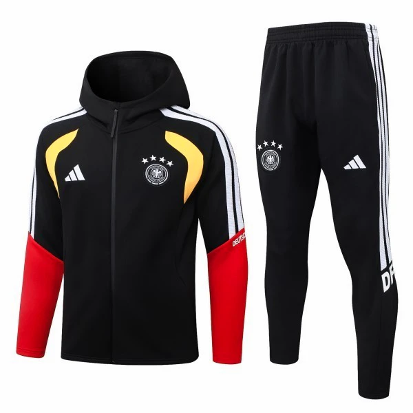 Allemagne Survêtements Ensemble 2026 Noir - Allemagne Survêtements Pas Cher | maillotdefootpersonnalise