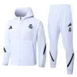 Real Madrid Survêtements Ensemble 2025 2026 Blanc - Real Madrid Survêtements Pas Cher | maillotdefootpersonnalise