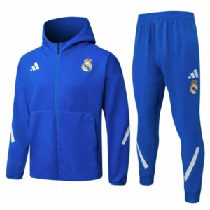 Real Madrid Survêtements Ensemble 2025 2026 Bleu - Real Madrid Survêtements Pas Cher | maillotdefootpersonnalise