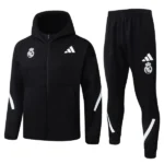 Real Madrid Survêtements Ensemble 2025 2026 Noir - Real Madrid Survêtements Pas Cher | maillotdefootpersonnalise
