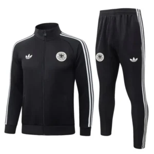 Allemagne Survêtements Ensemble 2026 Noir - Allemagne Survêtements Pas Cher | maillotdefootpersonnalise
