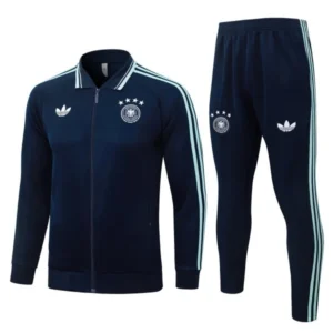 Allemagne Survêtements Ensemble 2026 Bleu - Allemagne Survêtements Pas Cher | maillotdefootpersonnalise