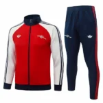 Arsenal Survêtements Ensemble 2026 2027 Rouge - Arsenal Survêtements Pas Cher | maillotdefootpersonnalise