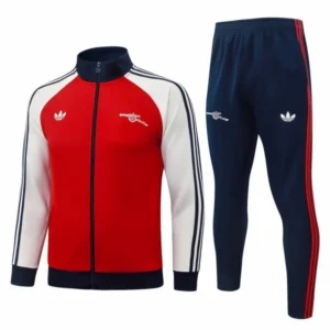Arsenal Survêtements Ensemble 2026 2027 Rouge - Arsenal Survêtements Pas Cher | maillotdefootpersonnalise