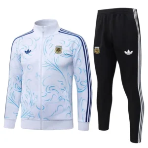 Argentine Survêtements Ensemble 2026 Blanc - Argentine Survêtements Pas Cher | maillotdefootpersonnalise