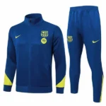 FC Barcelone Survêtements Ensemble 2025 2026 Bleu - FC Barcelone Survêtements Pas Cher | maillotdefootpersonnalise