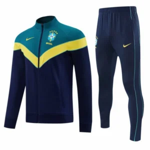 Brésil Survêtements Ensemble 2026 Vert - Brésil Survêtements Pas Cher | maillotdefootpersonnalise