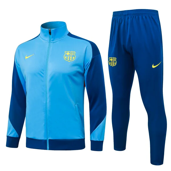 FC Barcelone Enfant Ensemble 2025 2026 Bleu - FC Barcelone Enfant Pas Cher | maillotdefootpersonnalise