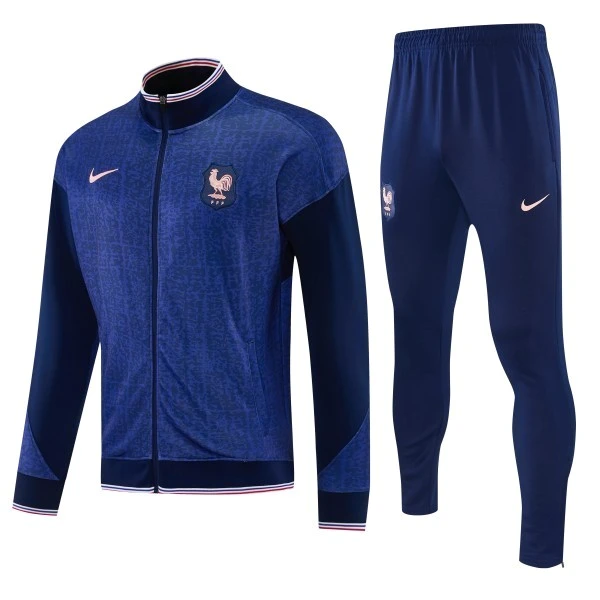 France Survêtements Ensemble 2026 Bleu - France Survêtements Pas Cher | maillotdefootpersonnalise