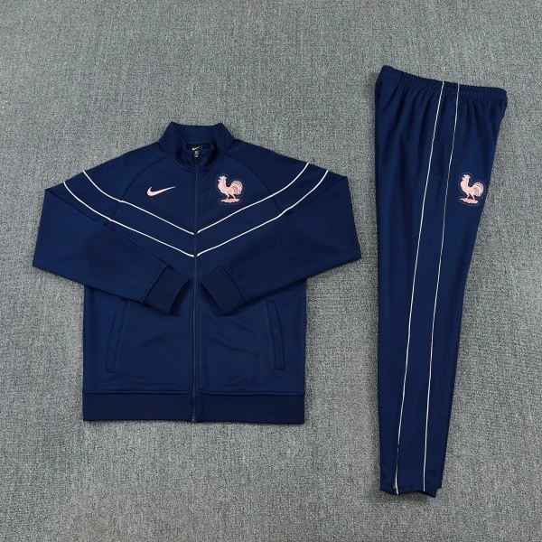 France Survêtements Ensemble 2026 Bleu - France Survêtements Pas Cher | maillotdefootpersonnalise
