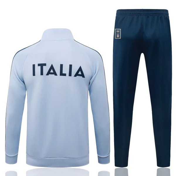 Italie Survêtements Ensemble 2026 Bleu - Italie Survêtements Pas Cher | maillotdefootpersonnalise