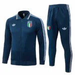 Italie Survêtements Ensemble 2026 Bleu - Italie Survêtements Pas Cher | maillotdefootpersonnalise