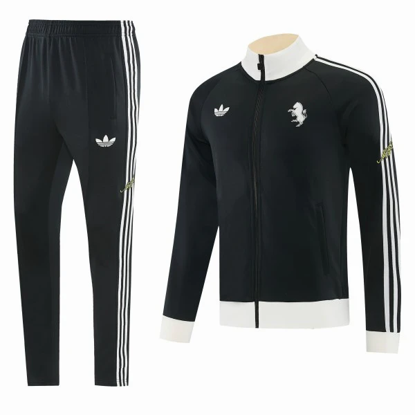 Juventus Survêtements Ensemble 2026 2027 Noir - Juventus Survêtements Pas Cher | maillotdefootpersonnalise