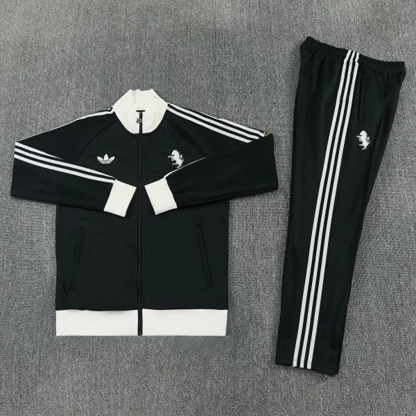 Juventus Survêtements Ensemble 2026 2027 Noir - Juventus Survêtements Pas Cher | maillotdefootpersonnalise