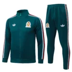 Mexique Survêtements Ensemble 2026 Vert - Mexique Survêtements Pas Cher | maillotdefootpersonnalise