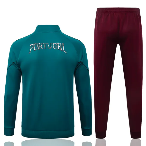 Portugal Survêtements Ensemble 2026 Vert - Portugal Survêtements Pas Cher | maillotdefootpersonnalise