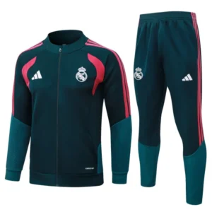 Real Madrid Survêtements Ensemble 2026 2027 Vert - Real Madrid Survêtements Pas Cher | maillotdefootpersonnalise