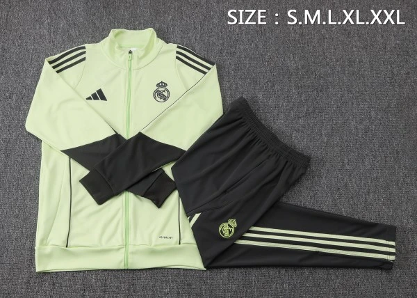 Real Madrid Survêtements Ensemble 2025 2026 Gris - Real Madrid Survêtements Pas Cher | maillotdefootpersonnalise