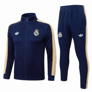 Real Madrid Survêtements Ensemble 2026 2027 Bleu - Real Madrid Survêtements Pas Cher | maillotdefootpersonnalise