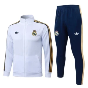 Real Madrid Survêtements Ensemble 2026 2027 Blanc - Real Madrid Survêtements Pas Cher | maillotdefootpersonnalise