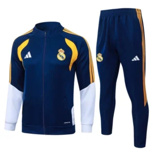 Real Madrid Survêtements Ensemble 2026 2027 Bleu - Real Madrid Survêtements Pas Cher | maillotdefootpersonnalise