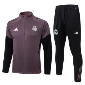 Real Madrid Survêtements Ensemble 2026 2027 Gris - Real Madrid Survêtements Pas Cher | maillotdefootpersonnalise