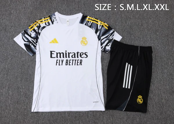 Real Madrid Survêtement 2025 2026 Blanc - Survêtements Real Madrid | maillotdefootpersonnalise