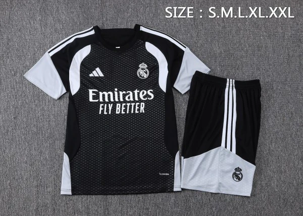 Real Madrid Survêtement 2026 2027 Noir - Survêtements Real Madrid | maillotdefootpersonnalise