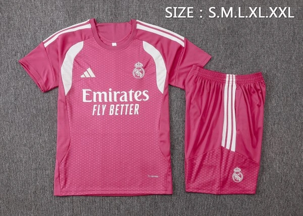 Real Madrid Survêtement 2026 2027 Rose - Survêtements Real Madrid | maillotdefootpersonnalise