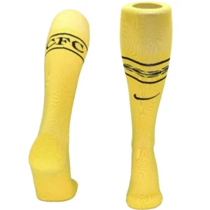 Chelsea Enfant Chaussettes 2026 2027 Jaune - Chelsea Enfant Pas Cher | maillotdefootpersonnalise