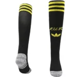 Leeds United Enfant Chaussettes 2026 2027 Noir - Leeds United Enfant Pas Cher | maillotdefootpersonnalise