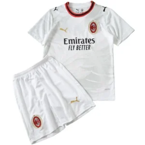 AC Milan Enfant Ensemble 2026 2027 Blanc - AC Milan Enfant Pas Cher | maillotdefootpersonnalise